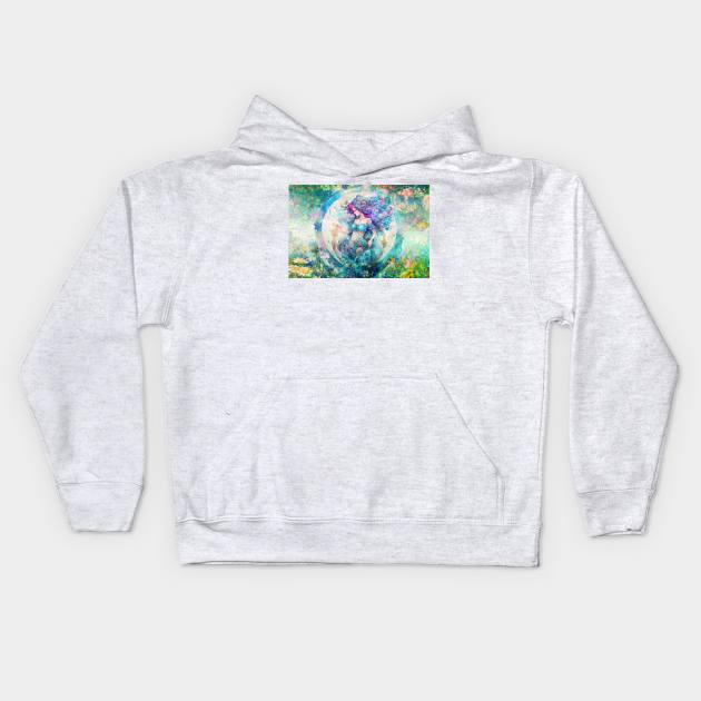 Aquarius Kids Hoodie by Phatpuppy Art